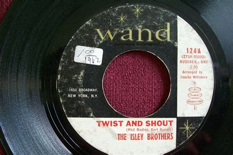 The Isley Brothers Twist and Shout 45 rpm record released … | Flickr