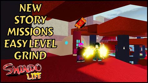 NEW Story Missions Give EASY EXP LEVELS | Shindo Life - YouTube