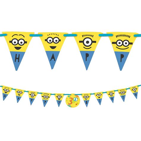 Minions Birthday Banner