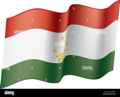 Tajikistan flag, vector illustration Stock Vector Image & Art - Alamy