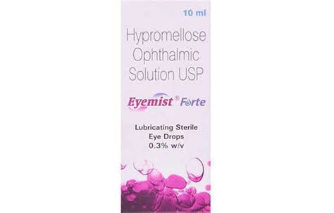 Eyemist Forte Eye Drop: Uses, Price, Dosage, Side Effects, Substitute ...