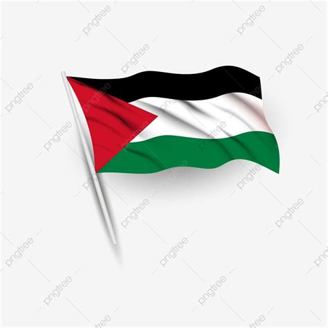 Free Vector Graphics, Vector Art, Wavy Flag, Palestine Flag, Independence Day Background, Table ...