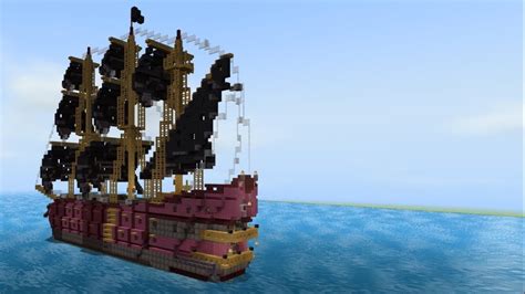 Minecraft Pirate Ship Schematic