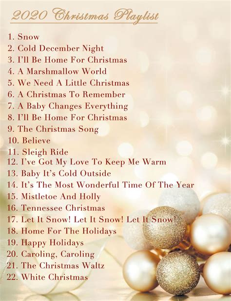 A Touch of Southern Grace : 2020 Christmas Playlist