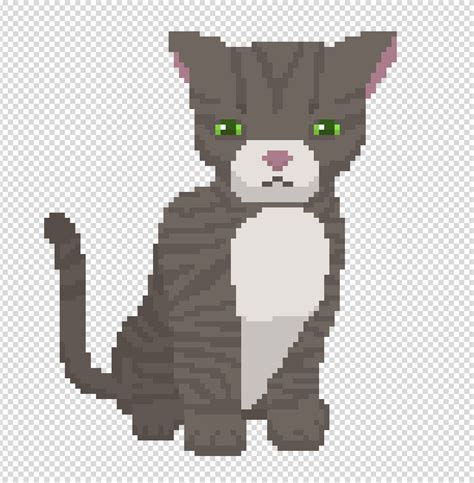 Pixelart Kitten by BrookeSundae on DeviantArt