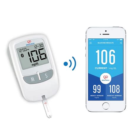 Blood Glucose Monitor with Bluetooth