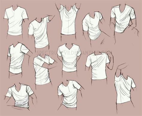 Shirts, positions, T-shirt; How to Draw Manga/Anime | Drawings, Sketches, Drawing people