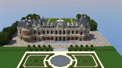 Waddesdon Manor Minecraft Map