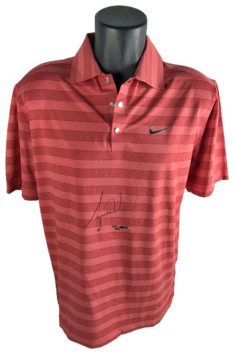 Lot Detail - Tiger Woods Signed Limited Edition Sunday Red Nike Golf ...