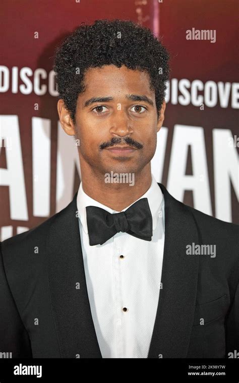 Alfred Enoch attending the opening gala of the Raindance Film Festival, with the international ...