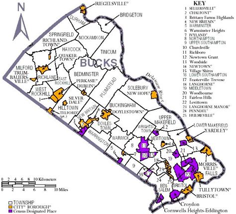 Zip Code Map Of Lower Bucks County Pa