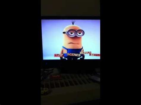 Despicable Me DVD Menu - YouTube