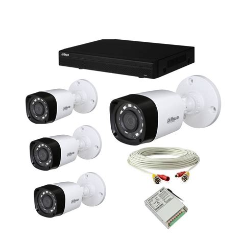 Dahua 4 Channel Full HD CCTV 4 Camera Kit, 15 to 20 m at Rs 9999/set in ...