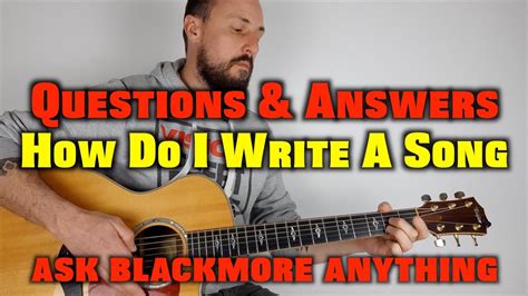 How To Write Your Own Songs On Guitar (Tips) - YouTube