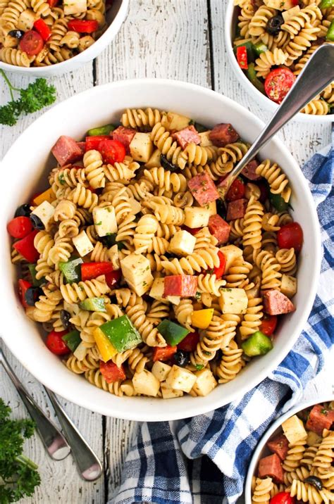 Manhattan Deli Pasta Salad | The Two Bite Club