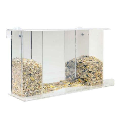 Aspectek Mirror Window Bird Feeder-HR4903 - The Home Depot