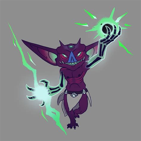 [Art] [OC] Teophrastus, Goblin Sorcerer : r/DnD