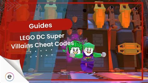 Lego DC Super-Villains Cheat Codes [Characters] - eXputer.com