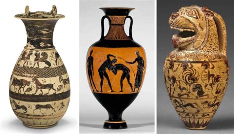 Greek black green pottery vase handles - www.osonhodospestinhas.com