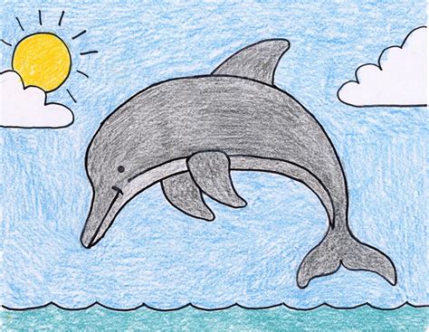 Dolphin · Art Projects for Kids