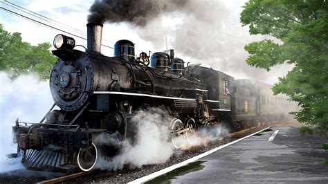 vintage, Steam locomotive Wallpapers HD / Desktop and Mobile Backgrounds