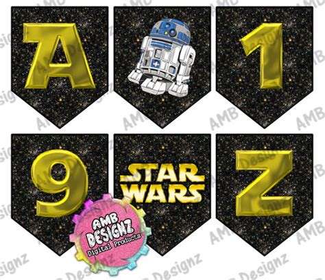 Star Wars Party Banner - Star Wars Party Supplies