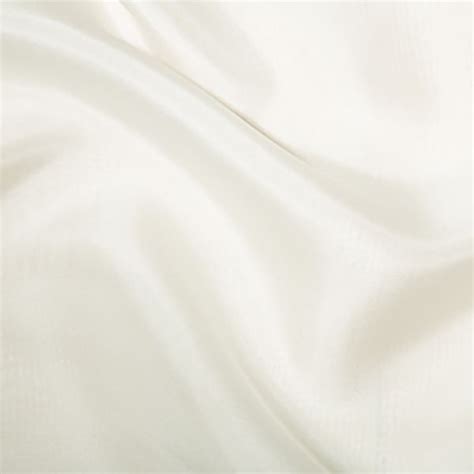 Pure Silk Fabric | Habotai | White