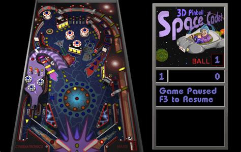 Full Tilt Pinball: 3D Pinball Space Cadet (Windows Game DEMO 1995 ...