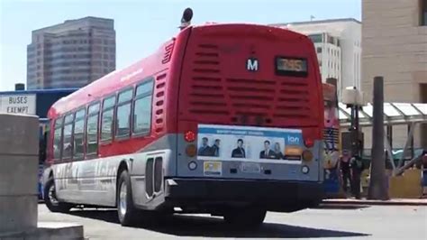 LACMTA NABI METRO 45C ARRIVING TO UNION STATION IN LOS ANGELES - YouTube