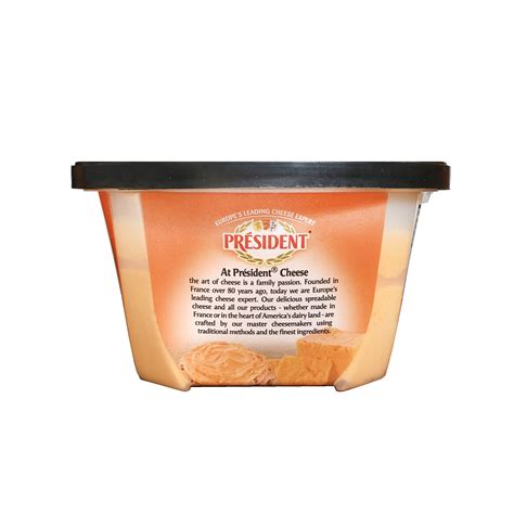 President Pub Cheese Sharp Cheddar Cheese Spread, 8 oz (Refrigerated ...