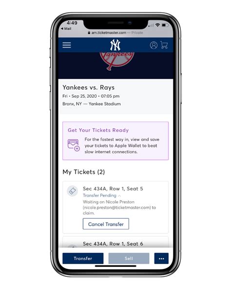 Manage Your Season Tickets | New York Yankees