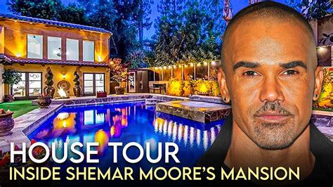 Shemar Moore | House Tour | His $5.8 Million Sherman Oaks Mansion - YouTube