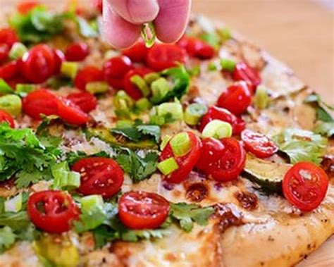 Chicken Avocado Pizza Recipe