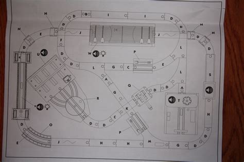 Imaginarium City Central Train Set Assembly Instructions – Layout