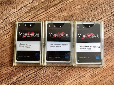 MATRIXSYNTH: E-MU MORPHEUS Z-PLANE SYNTHESIZER ROM Sound Cards