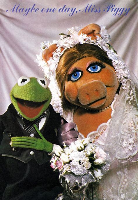 Kermit & Miss Piggi getting married. Miss Piggy Muppets, Kermit And ...