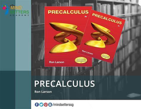 Precalculus! Text that makes the mathematics of the precalculus course accessible to all Buy ...