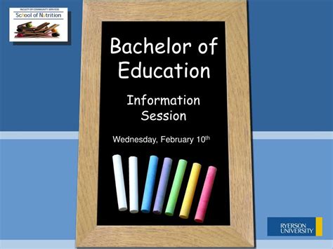 PPT - Bachelor of Education PowerPoint Presentation, free download - ID:771765