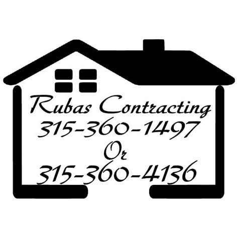 Rubas Contracting 515-350-1047 Novelty Sign