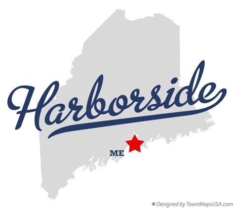 Map of Harborside, ME, Maine