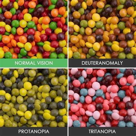 Normal visions Vs defficiency vision | Color blind, Color vision, Color