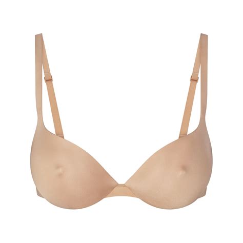 SKIMS ULTIMATE BRA NIPPLE PUSH-UP BRA | CLAY