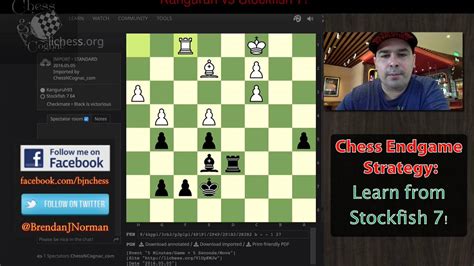 Chess Endgame Strategy: Learn from Stockfish 7! - YouTube