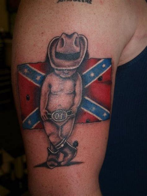 125+ Rebel Flag Tattoo with Amazing Design Ideas - Wild Tattoo Art