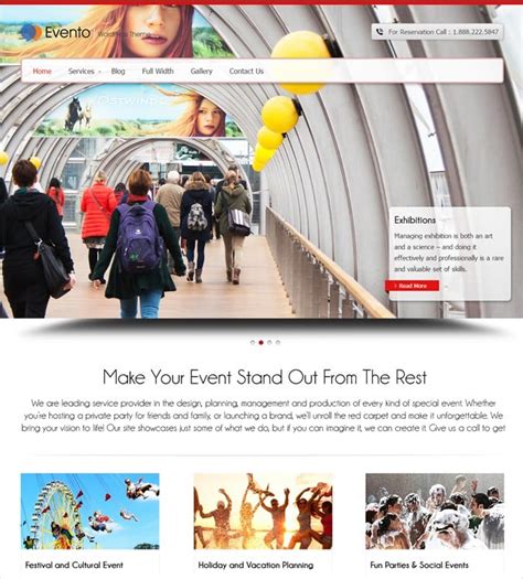 4+ Best Event Management WordPress Themes For Conferences | InkThemes