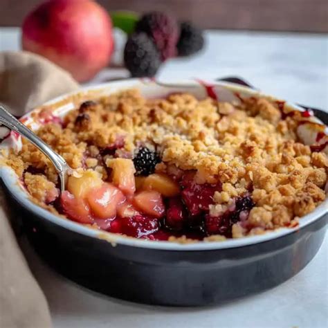 Mary Berry Apple and Blackberry Crumble Recipe 🍏