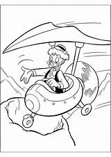 Gyro Gearloose And One Of His Flying Inventions  DuckTales Coloring Pages sketch template