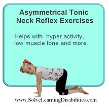 Retained Asymmetrical Tonic Neck Reflex (ATNR) - Solve Learning Disabilities