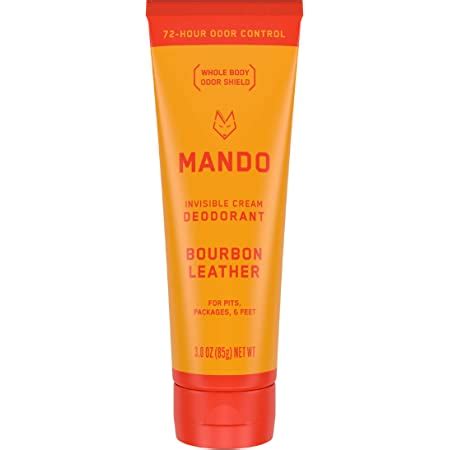 Amazon.com : Mando Whole Body Deodorant For Men - Invisible Cream - 72 ...