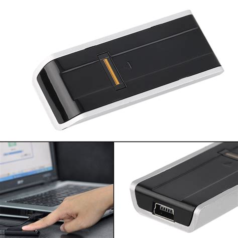 Biometric USB Fingerprint Reader Security Computer Password Lock for PC QT